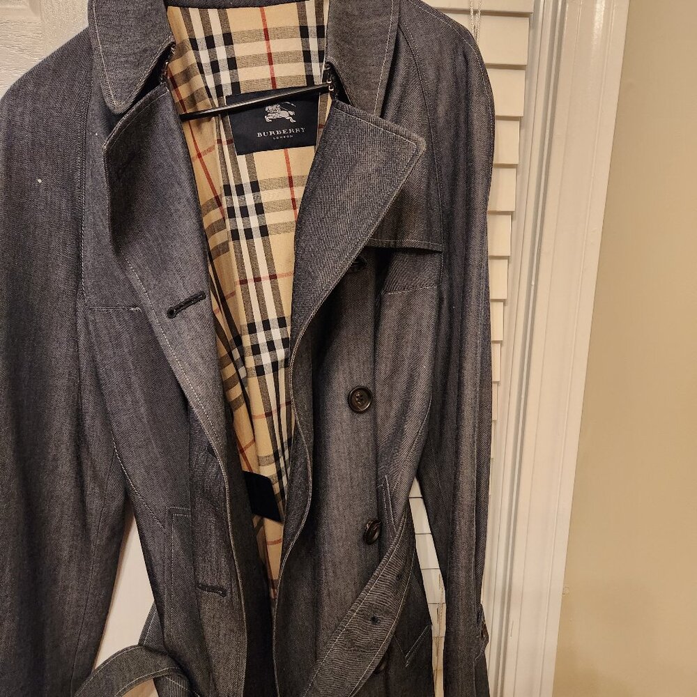 Burberry Denim Trench
